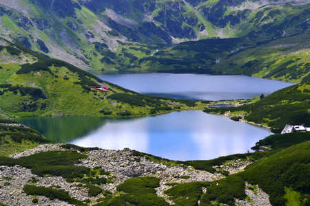 The Tatras - the Valley of the Five Polish Pondsの写真素材