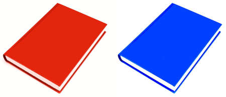 book on a white backgroundの写真素材