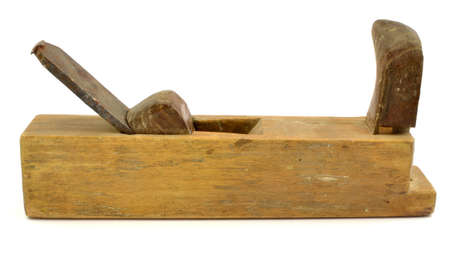 old carpentry planerの写真素材