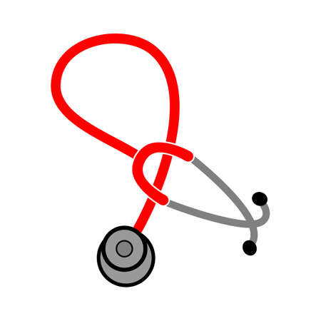 stethoscope iconのイラスト素材