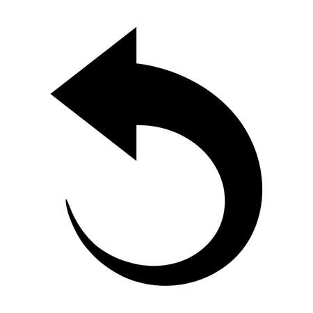 arrow on a white backgroundのイラスト素材