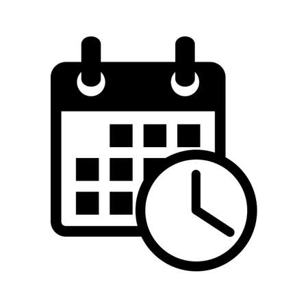 calendar iconのイラスト素材