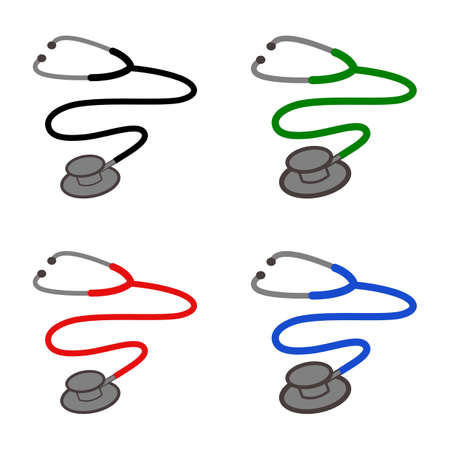 stethoscope iconのイラスト素材
