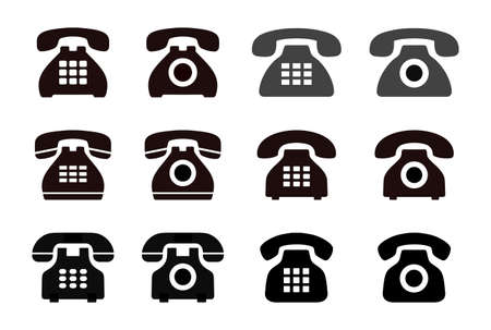 phone iconのイラスト素材