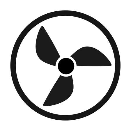 fan iconのイラスト素材
