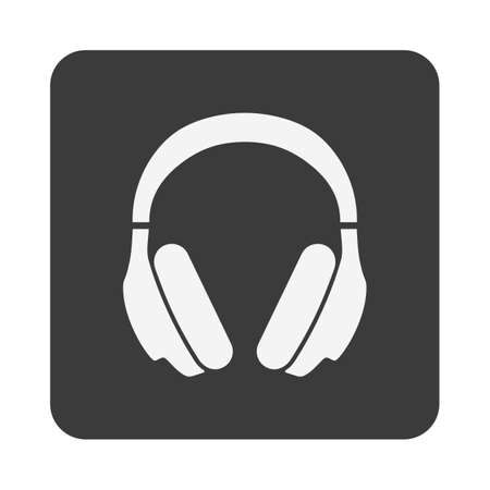 headphones iconのイラスト素材