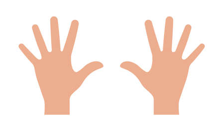 hands iconのイラスト素材