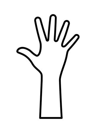 hand iconのイラスト素材