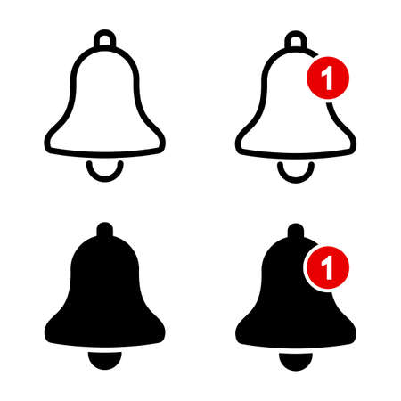 bell, alarm iconのイラスト素材