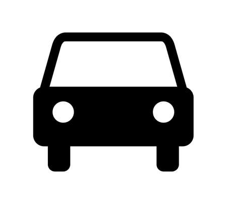passenger car iconのイラスト素材