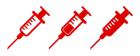 syringe iconのイラスト素材