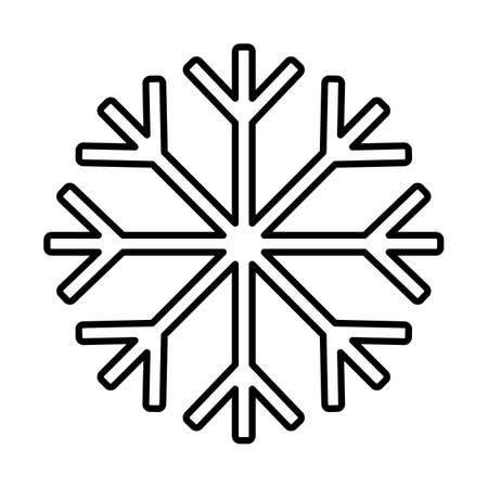 snowflake iconのイラスト素材