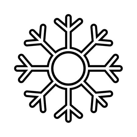 snowflake iconのイラスト素材