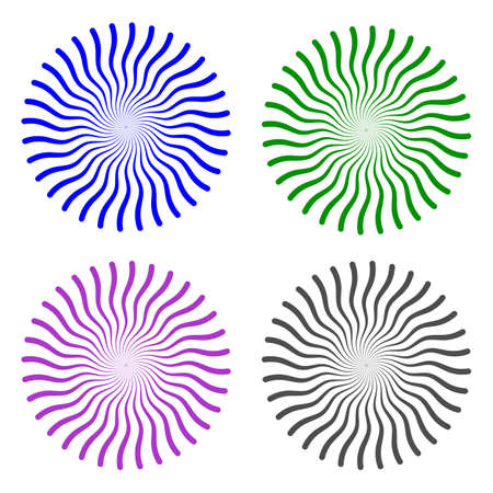 vector optical illusion, illusion, patternのイラスト素材