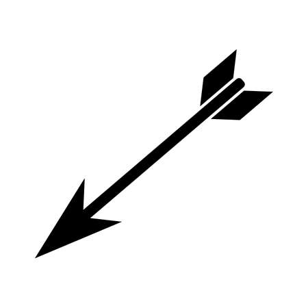 arrow icon on white backgroundのイラスト素材