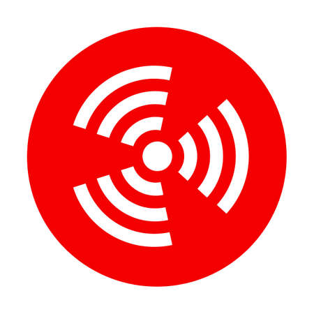 signal icon on white backgroundのイラスト素材