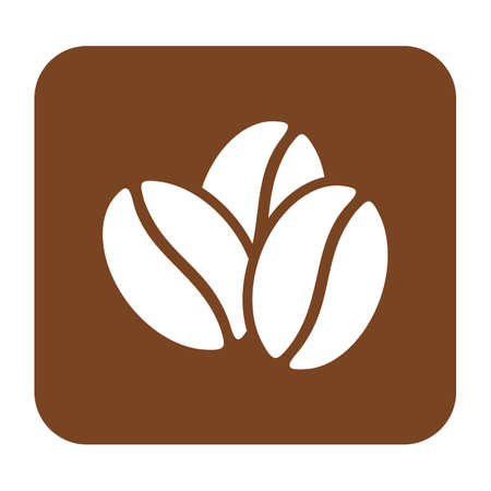 coffee beans iconのイラスト素材