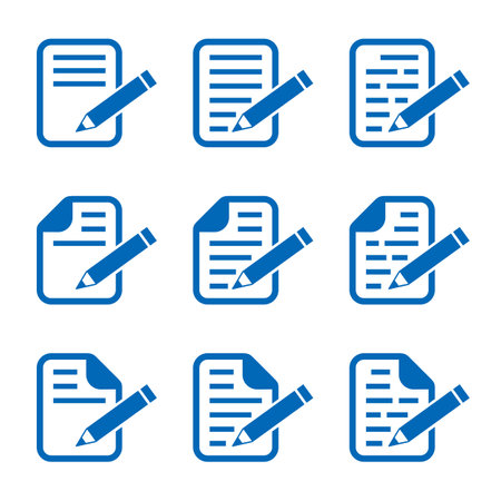 document iconのイラスト素材