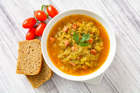 a dish of young cabbage
