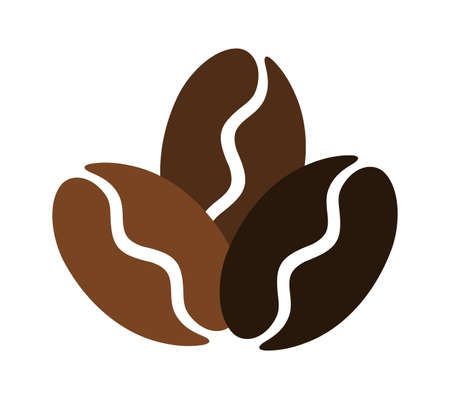 coffee beans iconのイラスト素材