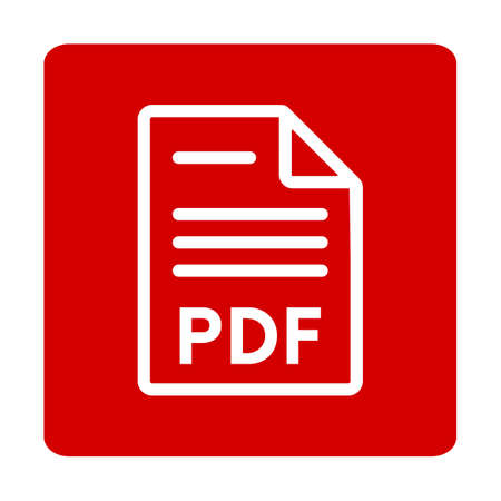 pdf file iconのイラスト素材