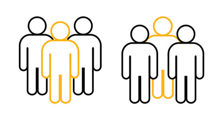 Symbol, people icon. vector files.のイラスト素材