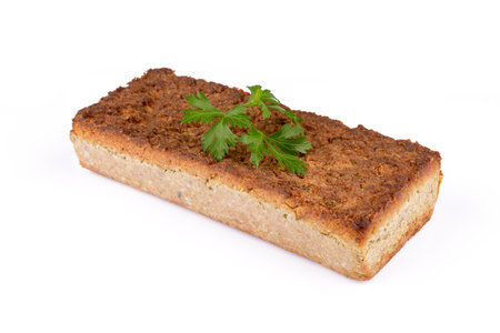 pate on a white backgroundの写真素材