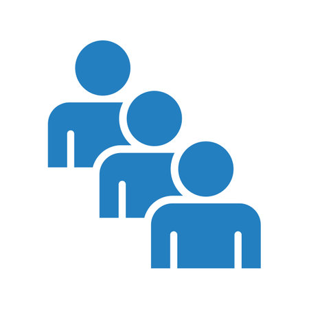 People icon vector isolated on white background for your web and mobile app design, People logo conceptのイラスト素材