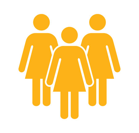 family pictogram isolated icon design, vector illustration eps10 graphicのイラスト素材