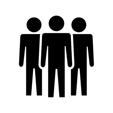 Symbol, people icon. vector file.のイラスト素材