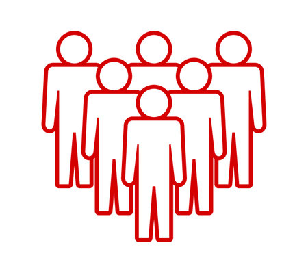 Symbol, people icon. vector file.のイラスト素材