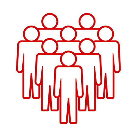Symbol, people icon. vector file.のイラスト素材