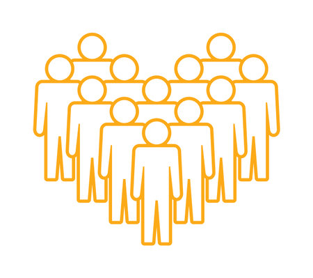 Symbol, people icon. vector file.のイラスト素材