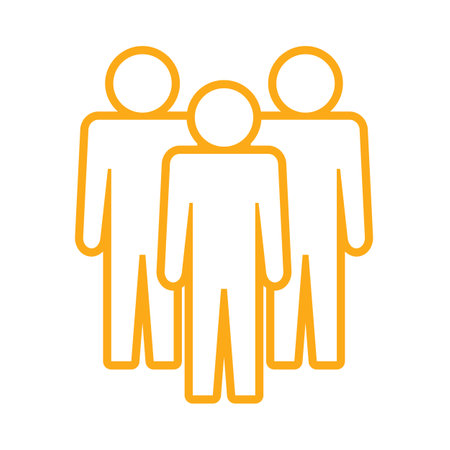 Symbol, people icon. vector file.のイラスト素材