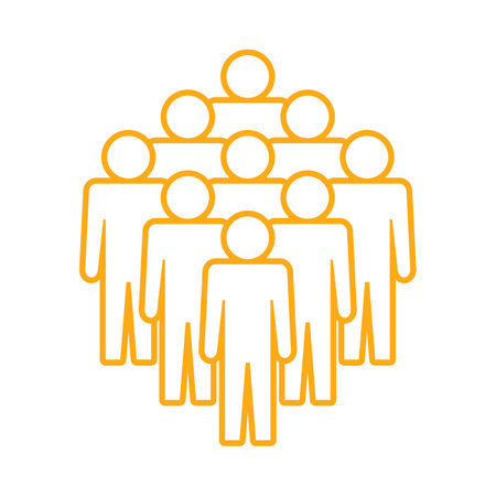 Symbol, people icon. vector file.のイラスト素材