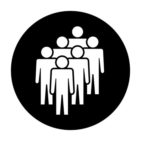 Symbol, people icon. vector file.