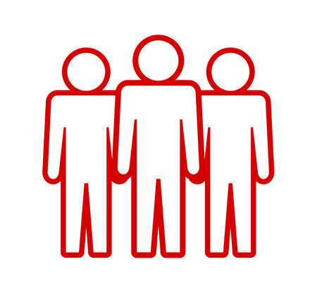 Symbol, people icon. vector file.のイラスト素材