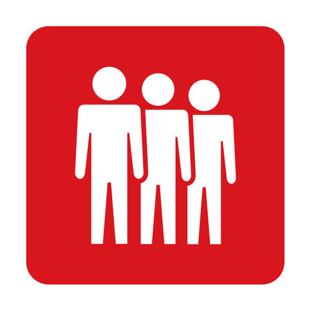 Symbol, people icon. vector file.のイラスト素材