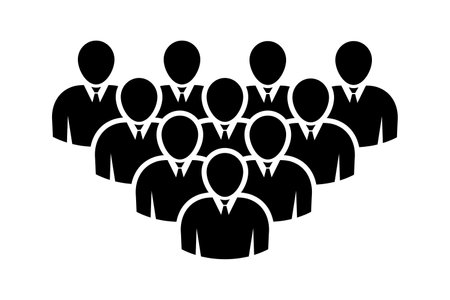 Symbol, people icon. vector file.のイラスト素材