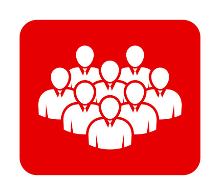 Symbol, people icon. vector file.のイラスト素材