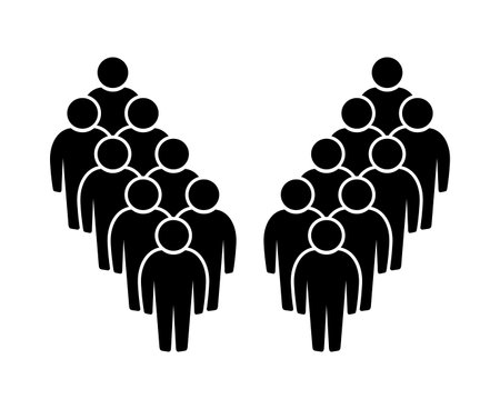 Symbol, people icon. vector file.のイラスト素材