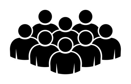 Symbol, people icon. vector file.のイラスト素材