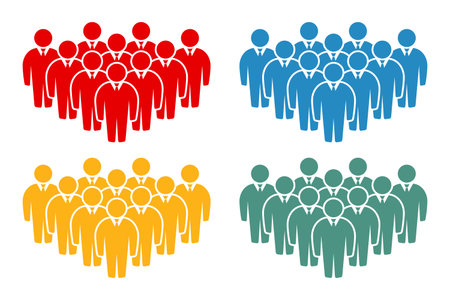 Symbol, people icon. vector file.のイラスト素材