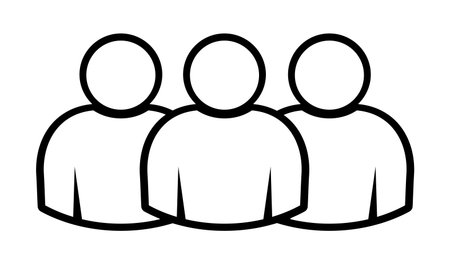Symbol, people icon. vector file.のイラスト素材