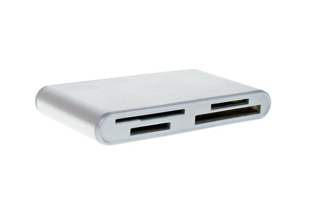 Object on white - card reader