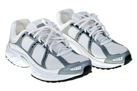 Sport shoes isoltead on white の写真素材