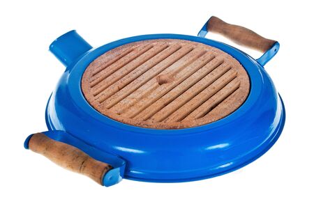 Electric Stove on white background の写真素材