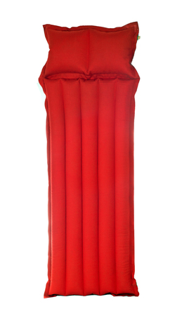 Air mattress isolated on white background.の写真素材