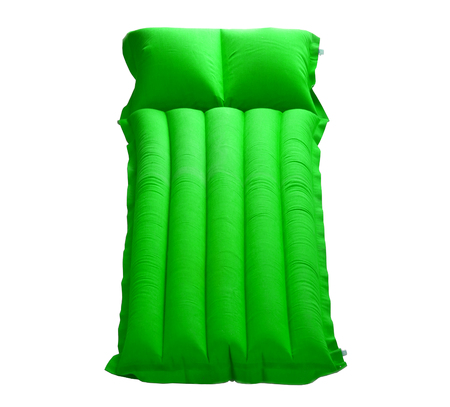 Air mattress isolated on white background.の写真素材