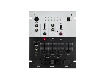 Stock Photo - Sound Control. Mixer, sequencer. backgroundの写真素材